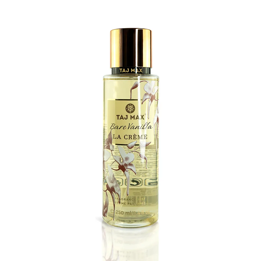 Парфумований спрей для тіла Taj Max "BARE VANILLA LA CREME"