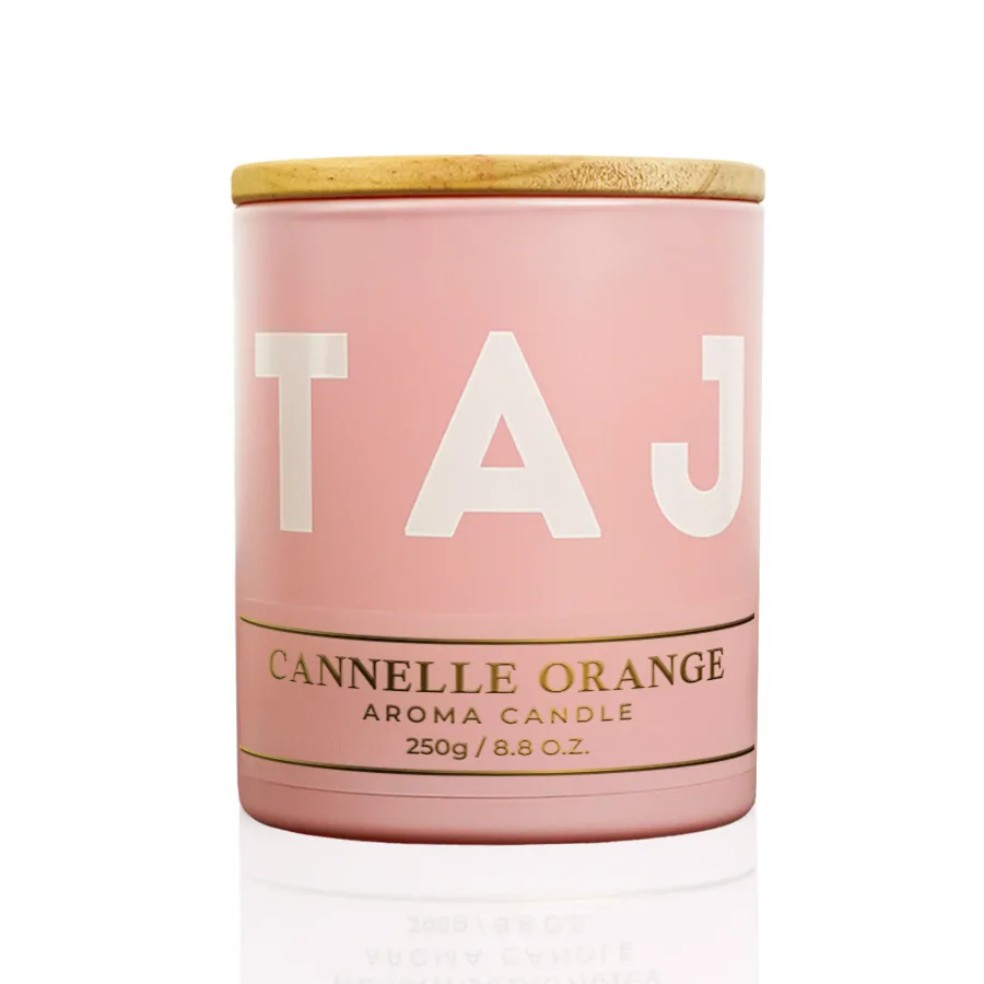 Ароматичная свічка Taj Max "CANNELLE ORANGE"